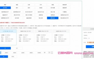 易探云促销活动 四川德阳高防服务器E5-2620v2(24核)低至480元/月