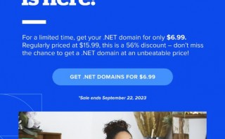 域名服务商NAME.COM在9/22之前只需$6.99即可获得.NET域名
